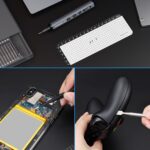 STREBITO Mini Electric Screwdriver Set, 70-in-1 Max Precision Electric Screwdriver Kit with Lights, 5 Upgraded Torque Levels, 64 Magnetic Bits, Electric Screwdriver Cordless for PC RC Electronics - Image 10