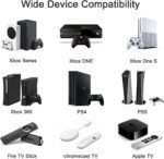 Y.D.F 7 Port HDMI Switch, 4k@60Hz HDMI Switcher 7 in 1 Out HDCP 2.0 Manual HDMI 2.0 Hub Support 3D Compatible with Nintendo Switch/OLED/Xbox/ PS5/4 Blu-Ray Player Fire Stick Roku Apple TV Chromeca - Image 5