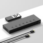 Y.D.F 7 Port HDMI Switch, 4k@60Hz HDMI Switcher 7 in 1 Out HDCP 2.0 Manual HDMI 2.0 Hub Support 3D Compatible with Nintendo Switch/OLED/Xbox/ PS5/4 Blu-Ray Player Fire Stick Roku Apple TV Chromeca - Image 7