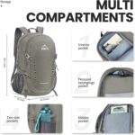 Venture Pal 40L Lightweight Packable Travel Hiking Backpack Daypack - Image 4
