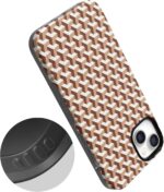 Casely iPhone 15 Case | Step It Up | Abstract Geo | Compatible with MagSafe | Bold Protective Design - Image 3