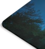 Mousepad Full Moon Reflected on Night Lake with Trees Mystic and Natural Image for Office Inspirational Decoration Mouse Pad Mouse Pad Landscape Tranquil - Image 3