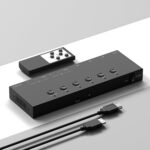 Y.D.F 3 Way HDMI 2.0 Switcher + 2 RCA to HDMI Converter(2 in 1) 2 Way AV Composite CVBS Switch to HDMI Adapter Support 4:3/16:9 Switching for N64 NGC Wii Xbox PS2/3/4/5 Xbox Series/ONE Switch - Image 7