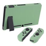 eXtremeRate PlayVital Back Cover for Nintendo Switch Console, NS Joycon Handheld Controller Separable Protector Hard Shell, Customized Dockable Protective Case for Nintendo Switch - Matcha Green - Image 6