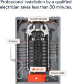 Sense Energy Monitor - Track Electricity Usage in Real Time and Save Money - Meets Rigorous ETL/Intertek Safety Standards - Image 7