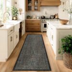 Runner Rug 2x6 Kitchen Runners Non Skid Washable ft Washable Green Hallway Rug - Image 3