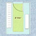 Runner Rug 2x6 Kitchen Runners Non Skid Washable ft Washable Green Hallway Rug - Image 7