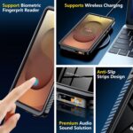 Designed for Samsung Galaxy S25 Ultra Case Waterproof,Built-in Screen & Lens Protector,Full Heavy Duty Protective Phone Case,12FT Drop Shockproof Protection for Galaxy S25 Ultra 6.9”,Black - Image 6