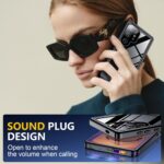 Designed for Samsung Galaxy S25 Ultra Case Waterproof,Built-in Screen & Lens Protector,Full Heavy Duty Protective Phone Case,12FT Drop Shockproof Protection for Galaxy S25 Ultra 6.9”,Black - Image 8