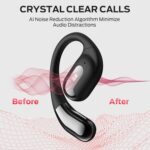 Monster Open Ear AC317 Headphones, Wireless Headphones with Stereo Sound, Bluetooth 5.4, 24H Playback, Crystal Clear Calls, Type-C Charging, Touch Control, Sweat Resistant Open Ear Wireless Earbuds - Image 5