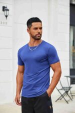 COOFANDY Men's T Shirt Short Sleeve Crew Neck T-Shirts Casual Summer Classic Basic Tees - Image 3