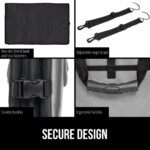 GORILLA GRIP Large Capacity Sturdy Trunk Storage Organizer, Slip and Water Resistant Collapsible Organization Container for Car Sedan or SUV, Multi Compartment Box Vehicle Accessories, Gray - Image 5