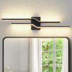 31.5 Inch Vanity Light for Bathroom Lighting Fixtures Over Mirror Black Dimmable 5CCT Vanity Lighting Fixture Modern Bath Vanity Lights Bar Wall Sconces - Image 2