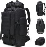 70L/100L Hiking Camping Backpack MOLLE Rucksack Waterproof Daypack for Traveling - Image 2