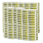 96 Rolls Crystal Tape Refills for Dispenser, 3/4Inch x 1000 Inch, Transparent Stationery Tape for Office, Home, School for Wrapping, Crafts, Office and Professional Use - Image 2
