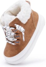 BMCiTYBM Baby Snow Boots Winter Shoes Infant Boys Girls Booties Non Slip Cold Weather 6-24 Months - Image 2