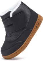 BMCiTYBM Toddler Snow Boots Boys Girls Little Kids Winter Shoes Cold Weather Outdoor Lightweight (Toddler/Little Kids) - Image 2