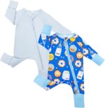 Bow Dream Bamboo Rayon Baby Pajamas Infant Sleepers Newborn Girl Boy Clothes Rompers Jumpsuit Outfit - Image 2