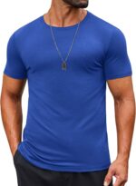 COOFANDY Men's T Shirt Short Sleeve Crew Neck T-Shirts Casual Summer Classic Basic Tees - Image 2