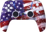 Custom Wireless Controller for PS5 - Hand Airbrushed & Multiple Designs Available (US Flag) - Image 2