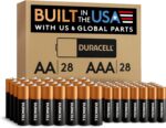 Duracell Coppertop AA + AAA Batteries, 56 Count (Pack of 1), Re-closable Pack for Easy Access and Organized Storage, Contains 28 Double A Batteries and 28 Triple A Batteries - Image 2