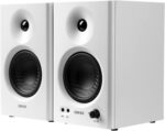 Edifier MR4 Powered Studio Monitor Speakers, 4" Active Near-Field Monitor Speaker - White (Pair) - Image 2