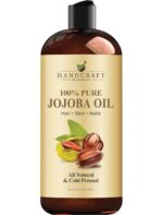Handcraft Blends Jojoba Oil - Cold-Pressed 16 Fl Oz - 100% Pure and Natural - Premium Grade Carrier Oil for Skin and Hair - Hair and Body - Massage - Hexane-Free - Ayurvedic Skin Care - Image 2