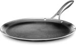 HexClad Hybrid Nonstick 12-Inch Griddle Pan, Stay-Cool Handle, Dishwasher-Friendly, Oven-Safe Up to 900°F, Induction Ready, Compatible with All Cooktops - Image 2
