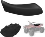 Leather Seat Cover Replacement for Arctic Cat 4X4 2X4 1996-2005 250 300 400 454 500 Bearcat TRV 342 ATV Seat Accessories Black - Image 2