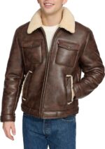 Levi's mens Faux Shearling Trucker Jacket - Image 2