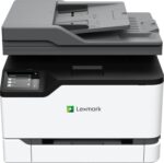 Lexmark CX331adwe Color All-in-One Laser Printer with Touchscreen, Office Scanner Copier Laser, Mobile Ready, Auto Duplex Printing & Analog Fax, Wireless, White, 26 ppm Mono/Color, 600 dpi (40N9070) - Image 2