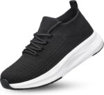 Mens Slip on Walking Shoes Comfort Sock Shoes Non Slip Mesh Casual Running Sneakers - Image 2