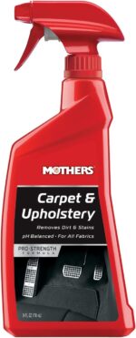 Mothers Carpet & Upholstery Cleaner, 24 oz. — Pro-Strength, pH-Balanced Formula Removes Ground-in Dirt, Soil & Stains from Cloth, Carpet, Velour & Vinyl, Restores a Clean Fresh Look (05424) - Image 2