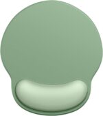 Mouse Pad with Wrist Rest, Comfortable Memory Foam Mouse Mat Gaming Pad with Wrist Support Pain Relief Mouse Pad for Office Computer Laptop Typist Gamer (Green) - Image 2