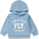 NZRVAWS Toddler Baby Boy Clothes 6 12 18 24 Months Long Sleeve Hoodie Sweatshirt Fall Winter 2-8T Little Boy Outfits - Image 2