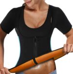 NonEcho Women Sauna Body Shaper Sweat Suit Sleeve Spa Cami Hot Neoprene Slimming Workout Vest Waist Trainer Top - Image 2