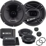 ORION Cobalt Series CB65C 2-Way Car Audio Component System - 6.5” Speakers, Full Range, Enhanced Bass, 280W, 4 Ohms, Easy Installation, 1” Silk Dome Tweeter, External Passive Crossover (Pair) - Image 2