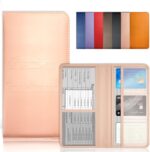 Pink Car Registration & Insurance Card Holder for Glove Box Organizer Vehicle License Document Auto Truck Comparment Interior Accessories Case - Image 2