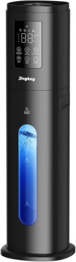 Smart Humidifiers for Bedroom Large Room with Smart App & Remote Control, 7L/1.85Gal Quiet Humidifiers, 4 Mist Levels Cool Mist Humidifier for Office - Image 2