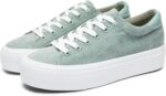 THATXUAOV Womens Platform Sneakers White Tennis Shoes Casual Low Top Fashion Sneakers - Image 2