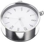 Table Alarm Clock with Numbers for Bedroom Kitchen Compact Silent Clock Decoration No Ticking Noise Accurate Display - Image 2
