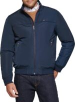 Tommy Hilfiger Men's Performance Faux Memory Bomber Jacket - Image 2