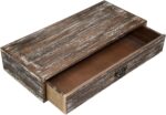 Wooden Drawers Organizer Soild Farmhouse Style RetroDesktop Drawer Storage Box Organizer With Drawers, Office Organization for Countertop Table To Store Mail, Phone, Suppliers, Glasses (Retro) - Image 2