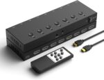 Y.D.F 7 Port HDMI Switch, 4k@60Hz HDMI Switcher 7 in 1 Out HDCP 2.0 Manual HDMI 2.0 Hub Support 3D Compatible with Nintendo Switch/OLED/Xbox/ PS5/4 Blu-Ray Player Fire Stick Roku Apple TV Chromeca - Image 2