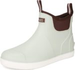 YUHITYGZGS Men's Deck Boots Waterproof Rubber Boots for Men, High Grip Neoprene Saltwater Boating Ankle Rain Chelsea Boot High-Performance Non-Slip Fishing Boots Shoes for Farming Garden Work Outdoor - Image 2