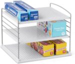 YouCopia UpSpace Cabinet Box Organizer, Adjustable Kitchen and Pantry Shelf for Plastic Wrap and Foil Storage, Large - Image 2