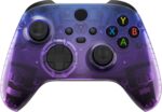 eXtremeRate Replacement Faceplate for Xbox Series X & S Controller - Personalize Your Control - Gradient Translucent Bluebell Front Housing Shell for Xbox Wireless Controller - Image 2