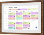 10.1 Inch Digital Calendar Chore Chart with Touchscreen - Full HD Interactive Display, Wall & Desk Mountable Family Planner, to-Do List & Meal Planner, Digital Picture Frame Gifts for Women Mom - Image 2