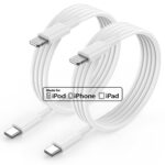 10ft iPhone 14 13 12 11 Fast Charger Cable Long,[Apple MFi Certified] USB C to Lightning Cable,Type C Apple Charging Cord for iPhone 14 Pro Max/14/13 Pro/12 Max/12 Mini/11 Pro/XS/XR/8 Plus/7/6/SE/iPad - Image 2
