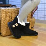 ONCAI Women's Slippers Comfort Knit Boots Winter Warm Outdoor Indoor Shoes - Image 6